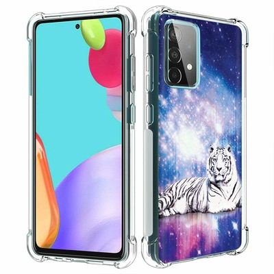 Total Guard Cover Case for Samsung Galaxy A52 5G, Galaxy White Tiger