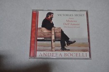 Victoria Secret Mistero dell'Amore The Mystery of Love Andrea Bocelli CD No Case