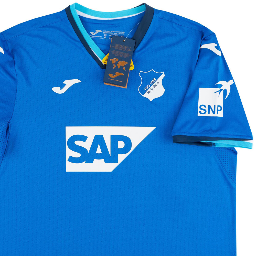 ウェア TSG 1899 Hoffenheim Soccer Jersey NWT TSG 1899 HOFFENHEIM (2XL, XL) 2020/21 HOME JOMA GERMANY SH/SL BLUE