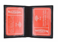 RFID Blocking Slim Leather Credit Card ID Wallet Holder Bifold Driver's License