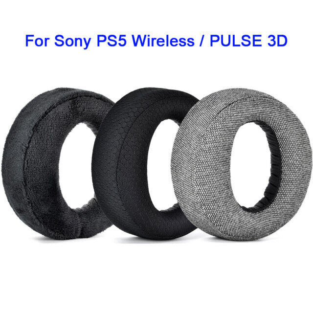 Ersatz Ohrpolster Schaum Kissenbezug für Sony PS5 Pulse 3D Wireless Headset