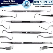 Dental Teeth Cleaning Oral Hygiene Pick Tools Kit Calculus Plaque Remover Tools