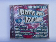 Party Tyme Karaoke: Super Hits, Vol. 28 by Karaoke CD, Oct-2016, Sybersound...