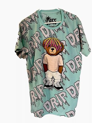 Women's Rue 21 Vibes Drip Bear Top Size L NWT