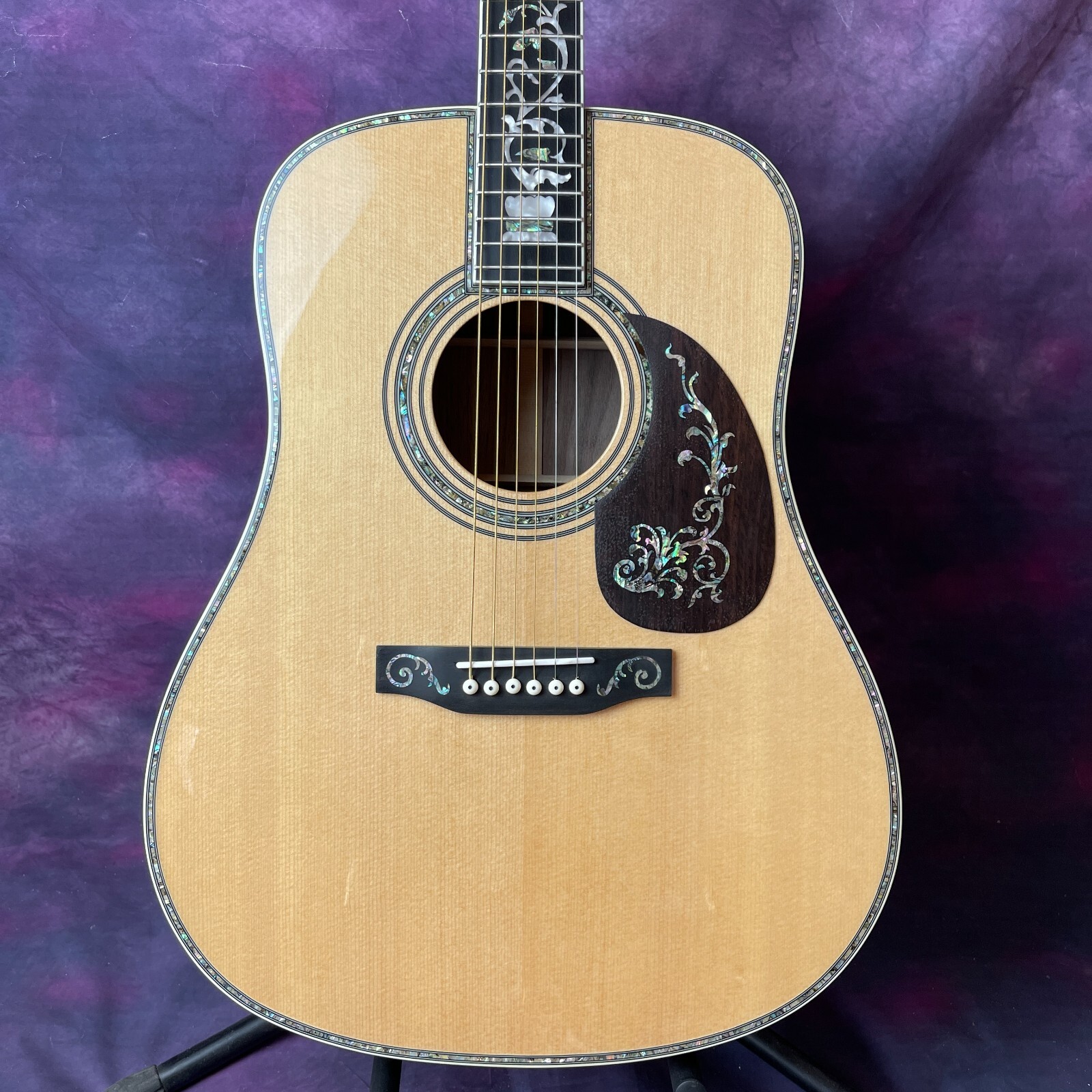 D45 41 inches solid spruce Acoustic Guitar pearl inlay rosewood