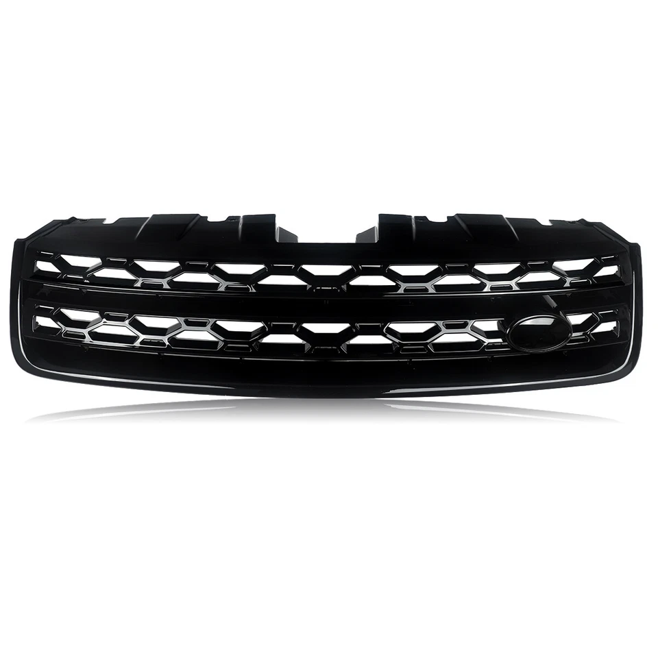 For 2016-2019 Land Rover Discovery Sport Front Grille Grill Glossy Black Foto 2 de 4