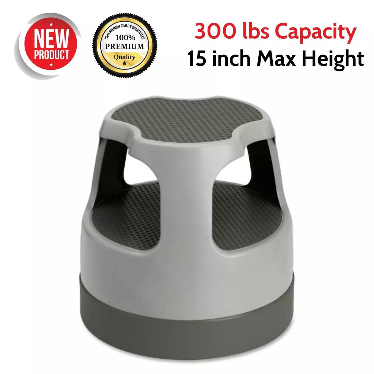 Rolling kitchen step stool deals