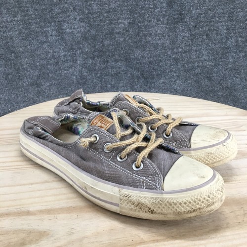 Converse Shoes Womens 9.5 All Star Cap Toe Comfort Sneakers Gray Fabric Lace Up - Picture 19 of 21