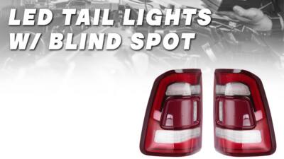 68262531AH LED Tail Light W/ Blind Spot For 2019-2023 Dodge RAM