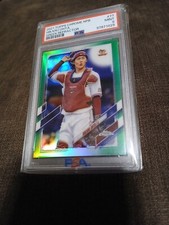 HIKARU OHTA 2021 TOPPS CHROME NPB #77 GREEN REFRACTOR 18/99