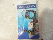 NO TOUCH KEY KEYCHAIN COLORFUL 