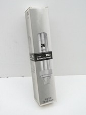 Lot of 7 26-Watt 2-Pin Compact Fluorescent Lamp Light Bulb 26W 4100K G24d-3