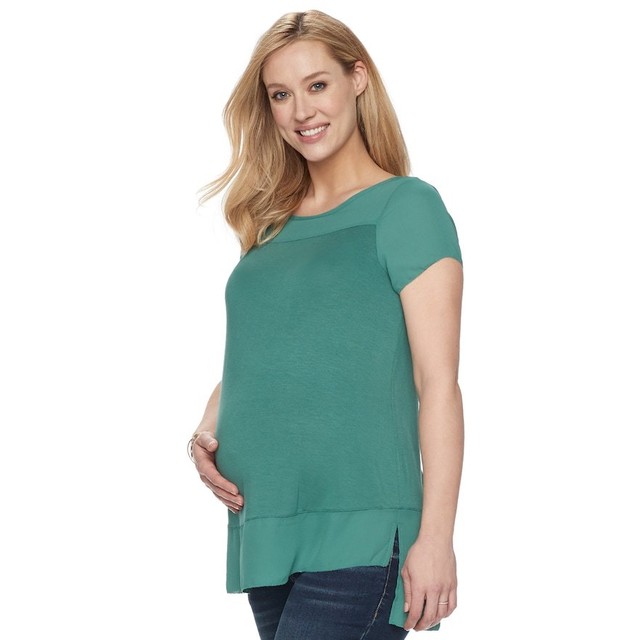 kohls maternity tank top
