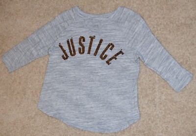 Haut à Paillettes (Sequence Top) Justice - Taille Fille 16 - Occasion Très Bon État