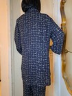 Blue Women's Vintage Josephine Chaus Collection Ruffle 2 Piece Outfit Size 10 — photo 10