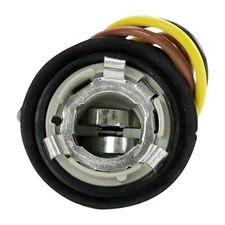 2 Pack GM Replacement 3-Wire Double Contact Stop Turn Tail Light Socket Pigtail