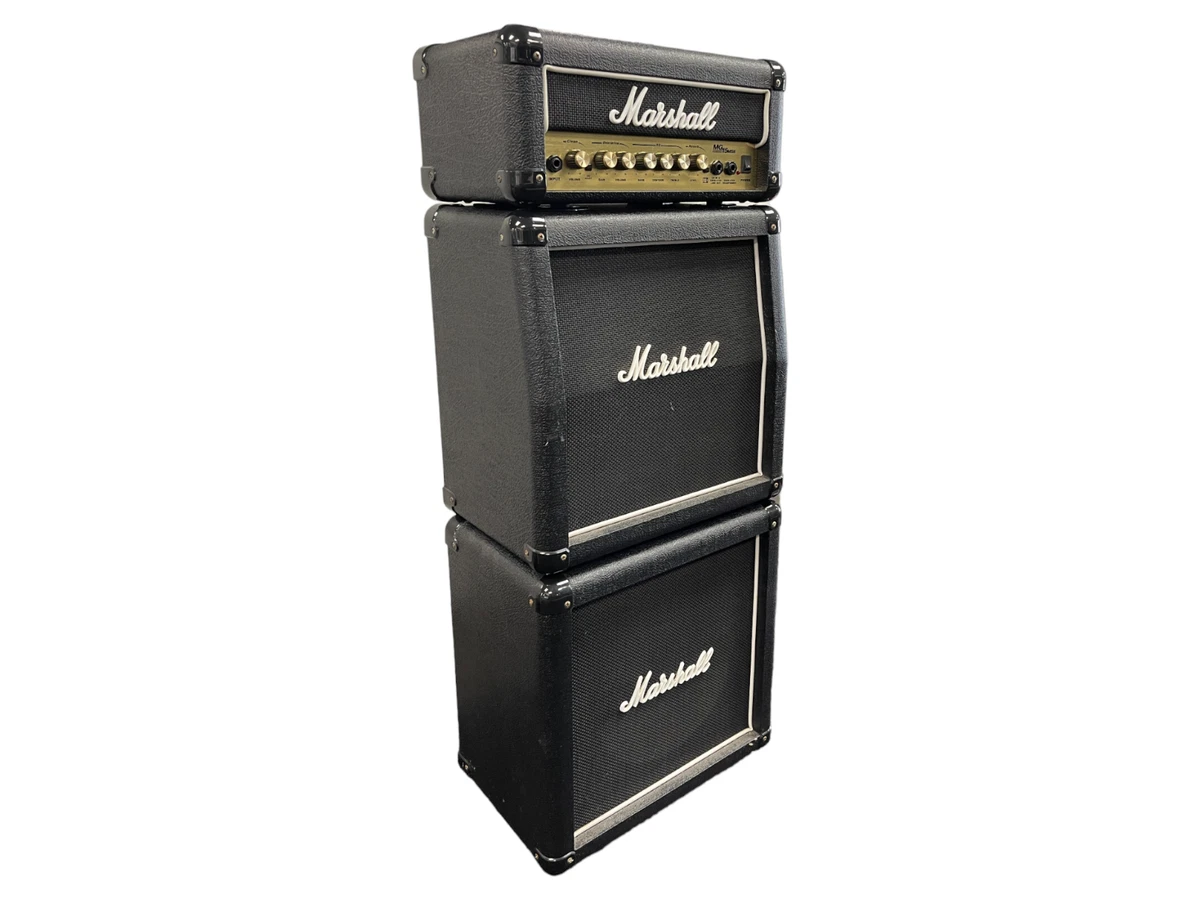 VINTAGE 2005 MARSHALL MG15 MSII LEAD 15W GUITAR HEAD MINI MICRO STACK