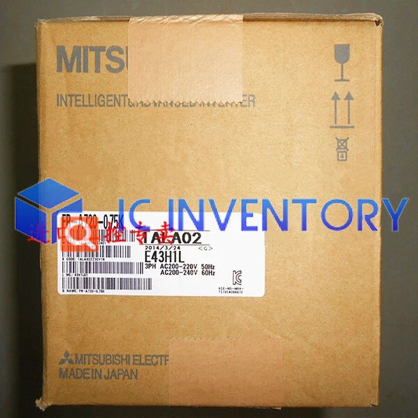 1PCS Mitsubishi Inverter FR-A720-0.75K 0.75KW 220V Brand NEW IN BOX