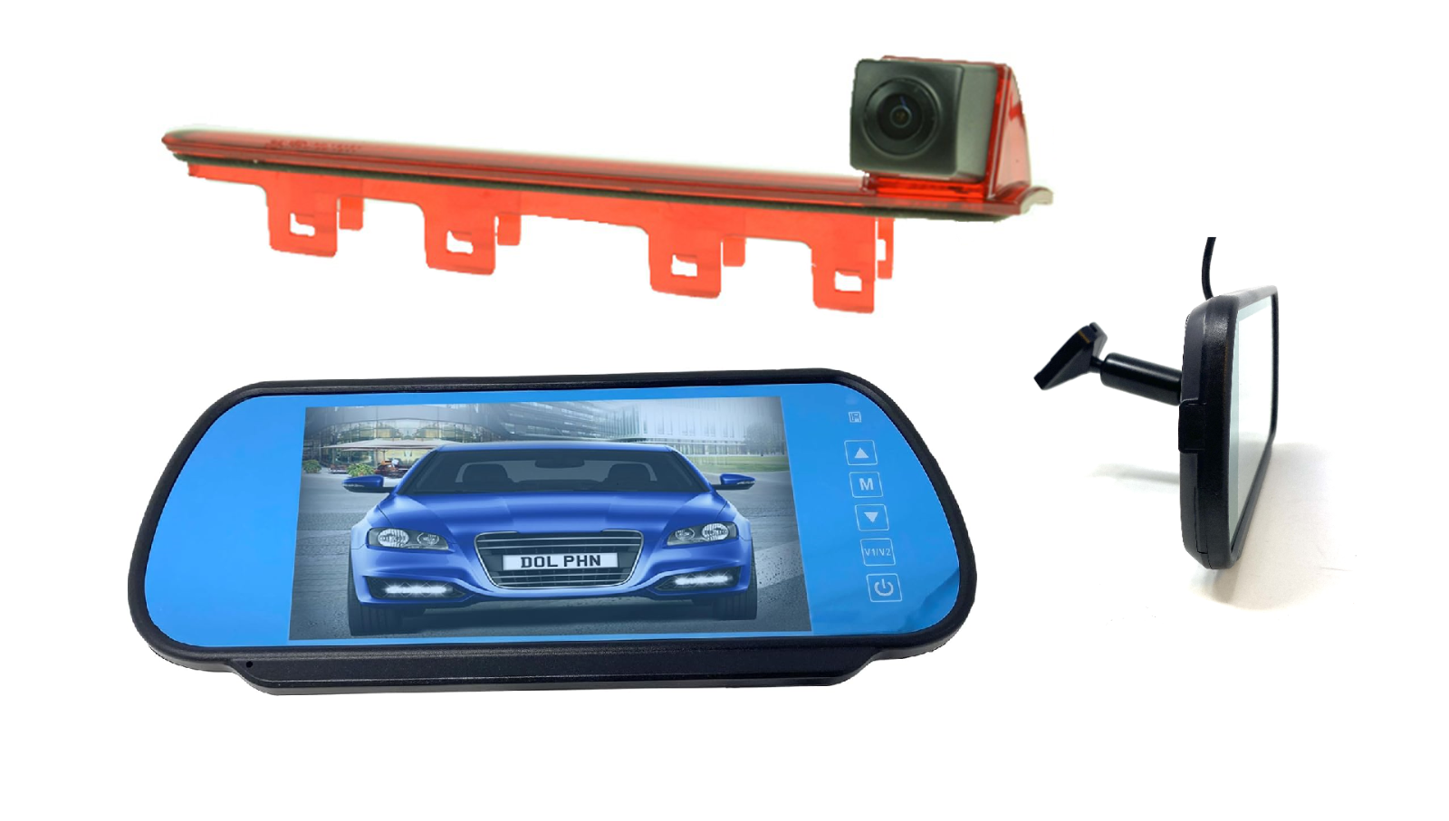 Brake Light Reversing Camera For VW Transporter T5 & T6 Van 2003 - Onward