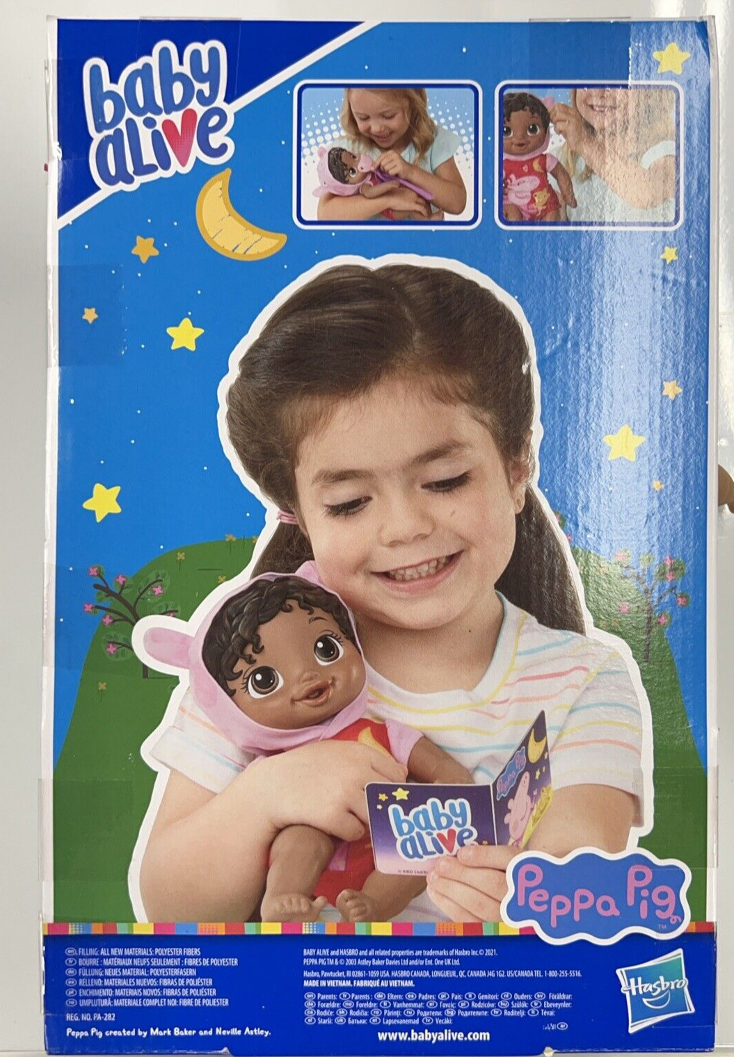 Baby Alive  11" Baby Doll Dressed as Peppa Pig  Combo doll Pack 2 total dolls