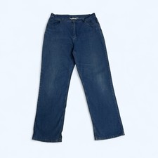 FRENCH LAUNDRY Womens Denim Blue Jeans UK 16 (W33" L30")