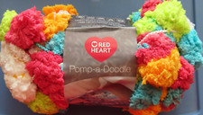 Red Heart Pomp-a-Doodle Yarn: Quirky Jumbo 7, 14 yd skein NEW