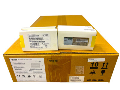 JL354A I New Sealed HPE Aruba 2540 24G 4SFP+ Switch + 4x J9152D