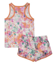 Cat Jack Girls' Tie-Dye Sleeveless Cami Top Shorts Pajama Set Size S 6/6X