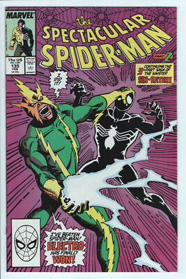 SPECTACULAR SPIDER-MAN #135 - 7.5 - WP - VS Electro | eBay