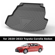 TPO Rear Trunk Cargo Mat Liner HeavyDuty Tray for Toyota Corolla Sedan 2020-2025