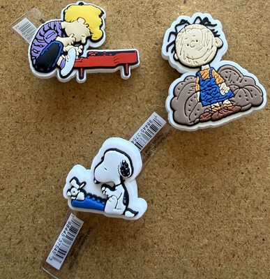 Peanuts Schroeder Snoopy Typewriter Pigpen Authentic Croc Shoe Charm Jibbitz - 3