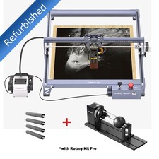 Used Creality Falcon Pro 10W Laser Engraver with Rotary Kit Pro