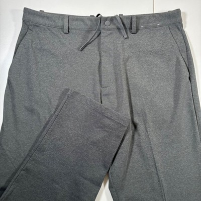 NEW Uniqlo Ezy Ankle Pants XL 36x29 Gray Heather Performance Ultra Light