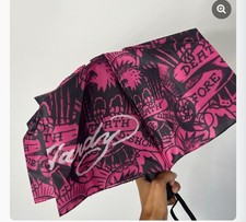 Ed Hardy Hot Pink Leopard Umbrella