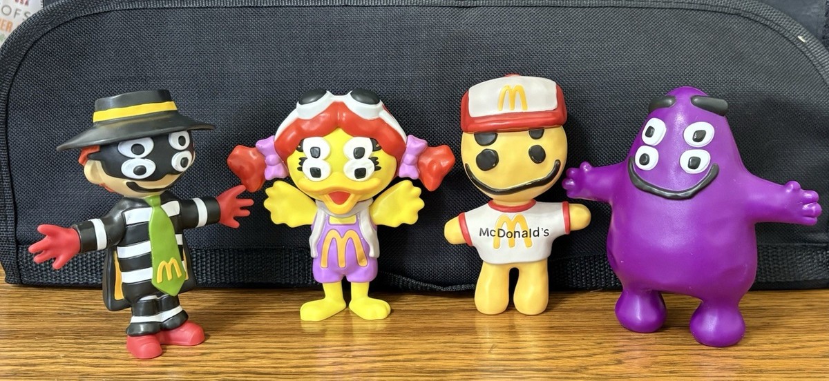 McDonald's Cactus Plant Flea Market 2022 Adult Happy Meal Toys Set