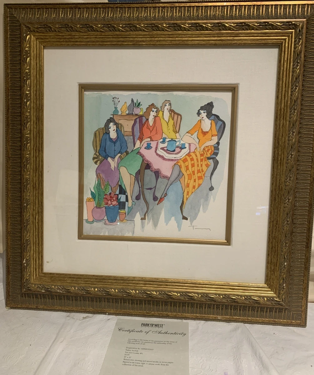 Itzchak Tarkay Original Art Paintings for sale | eBay