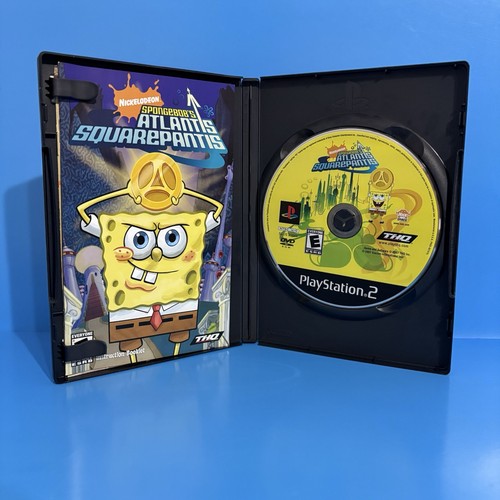 PS2 Game Lot ~ Sponge Bob ~ Battle For BB, The Movie, Atlantis, Nicktoons Unite - Picture 3 of 8