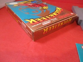 The Rocketeer (Nintendo NES) COMPLETE w/ Box manual game WORKS!