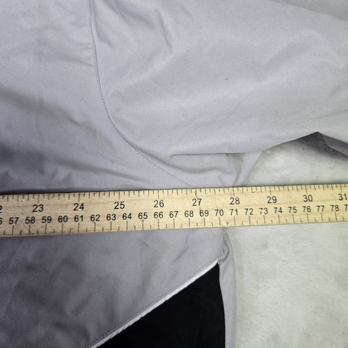 Giacca a vento vintage Y2K White Sox merce originale foderata in pile XL - Foto 11 di 12