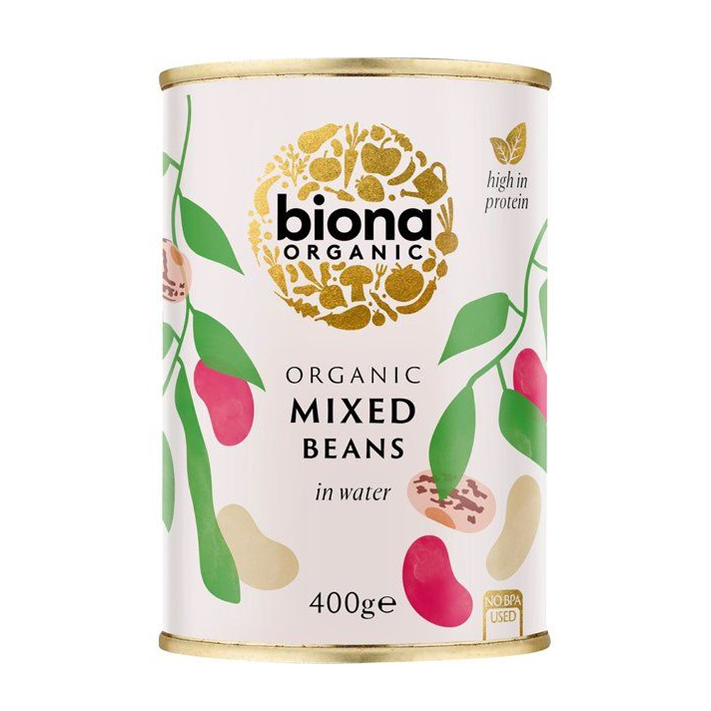 Biona Organic Mixed Beans 400g Tinned Organic