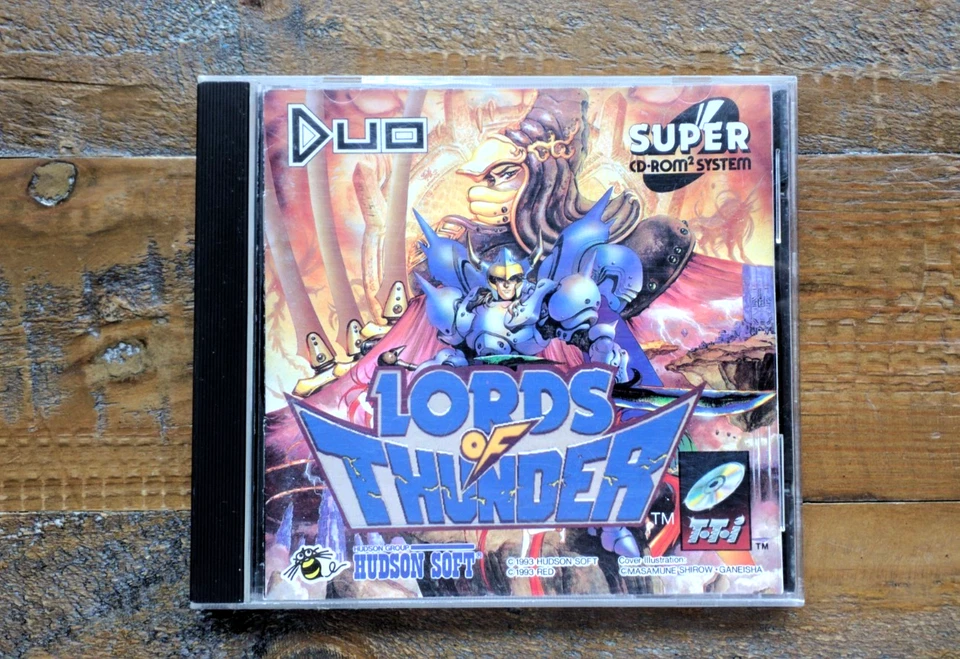 COMPLETE ✹ Lords of Thunder ✹ TURBO GRAFX 16 GAME ✹ Turbo Duo ✹ USA - Image 2 of 4