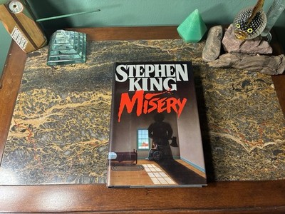 SIGNED-1st edition 1st Print of Misery a novel by Stephen King-HBDJ Very Fine