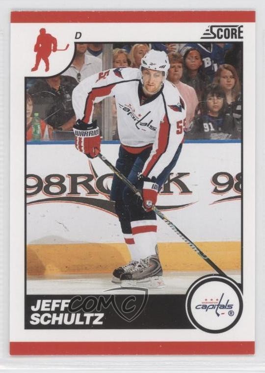 2010-11 Score Glossy Jeff Schultz #481 0a4