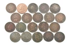 Lot 20 1800's 1890-1899 Indian Head Penny Cents US Coin Collection 2/5 Roll *345