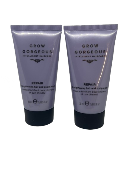 GROW GORGEOUS Repair Strengthening Hair & Scalp Mask 30ml x 2