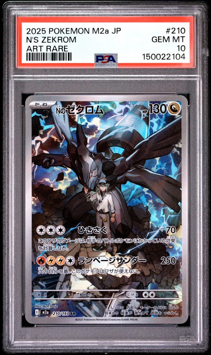 Zekrom Pokémon TCG Professional Sports Authenticator (PSA