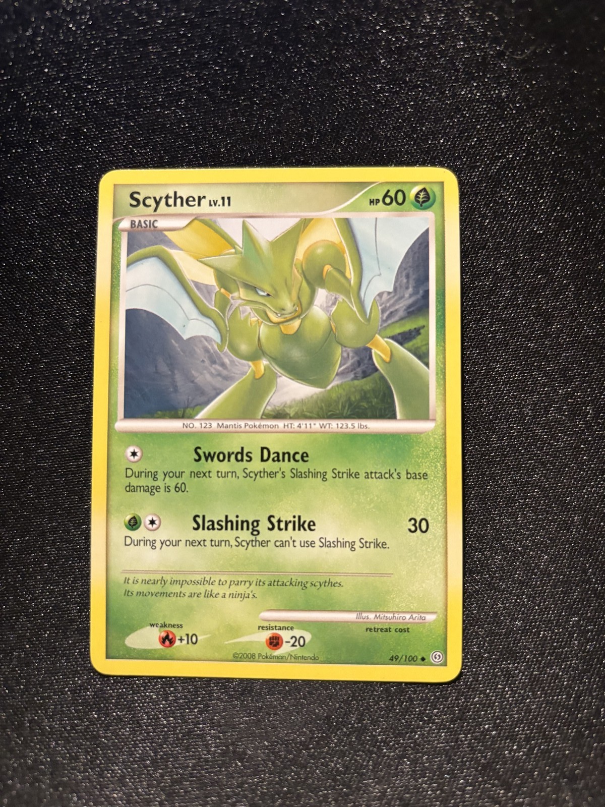 Scyther Uncommon Stormfront 49/100 LP