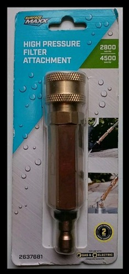 #ad Surface Maxx Pressure Washer Filter 4500 PSI Attachment • New Sealed $14.78