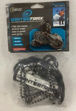 Winter Trax Snow/Ice Traction Spikeless Fits Most Women 6 to Mens 12 NEW Sealed