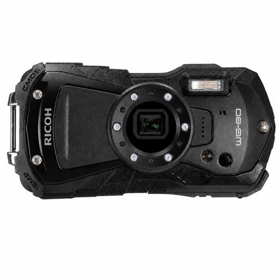 Ricoh WG-80 Waterproof Digital Camera (Black)